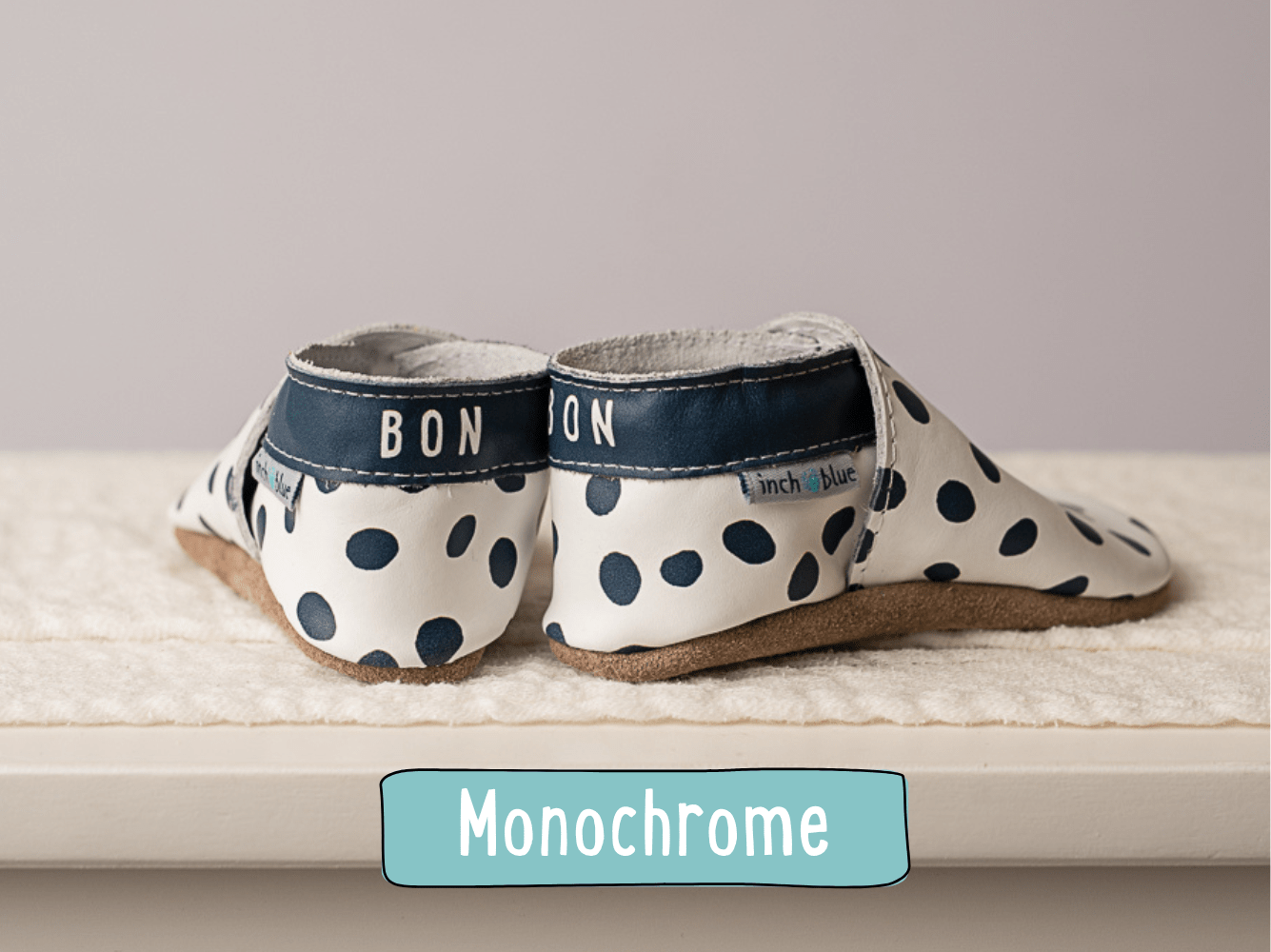 Inch Blue Handmade Leather Baby & Toddler Shoes Made in Britain